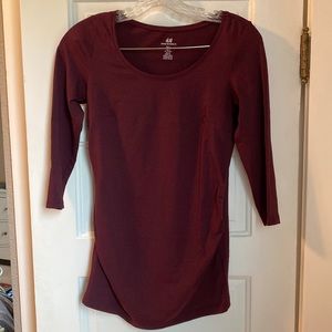 H&M 3/4 sleeve maternity shirt (Size S)